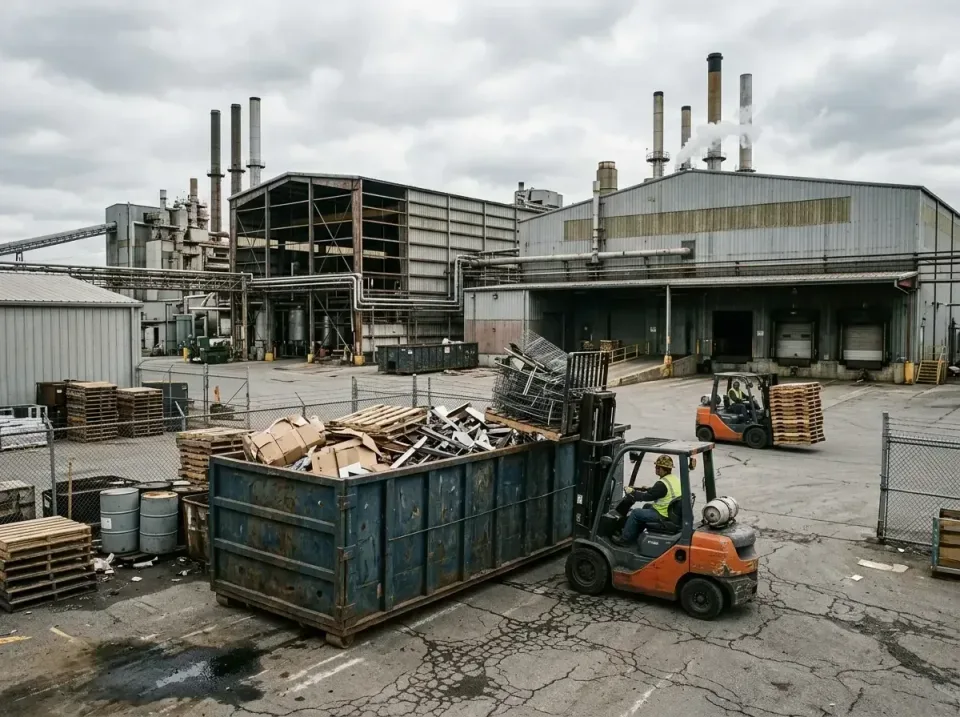 industrial-factory-scrap-conta-003 — frequently asked questions, Cheap Roll-off Dumpster Rentals in Flagler Estates, FL